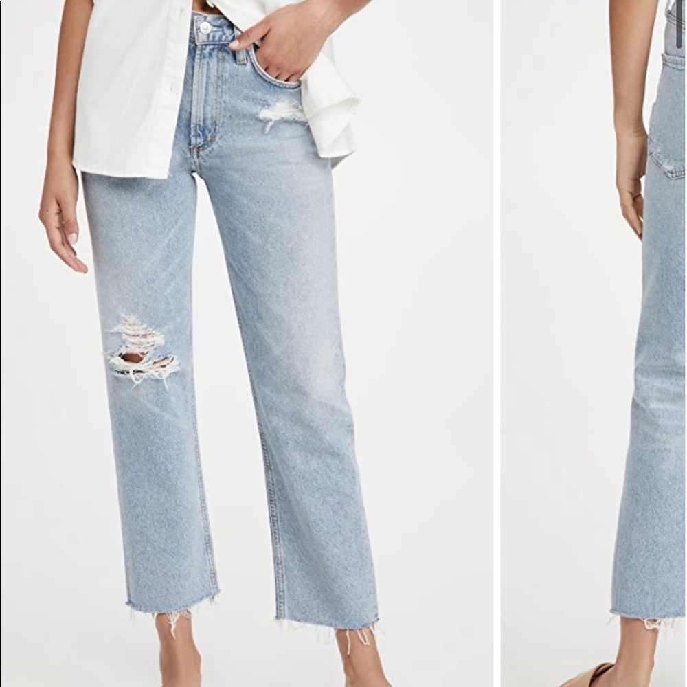 Citizens Of Humanity Blue High Rise Jeans